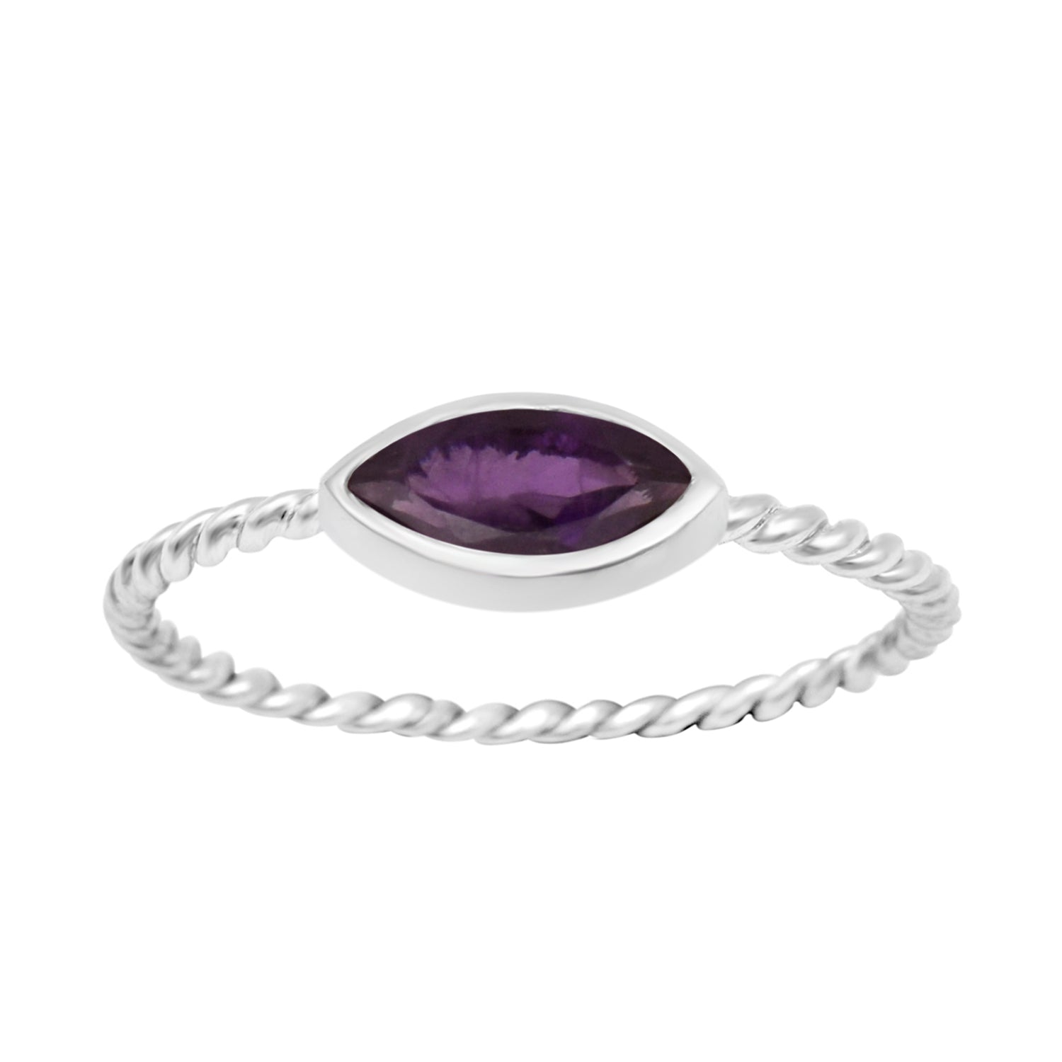 Buy RRVGEM Amethyst Ring ring 6.00 Carat Amethyst (katela) Certified  Unheated Untreatet Silver Plated Ring For Women's and Men's By lab  -Certified) at Amazon.in